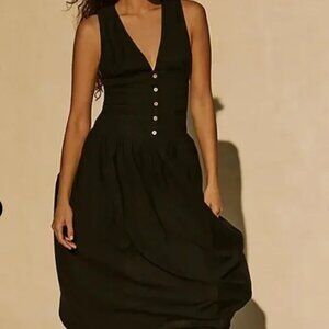 Free People Best Dressed Midi Dress - Large